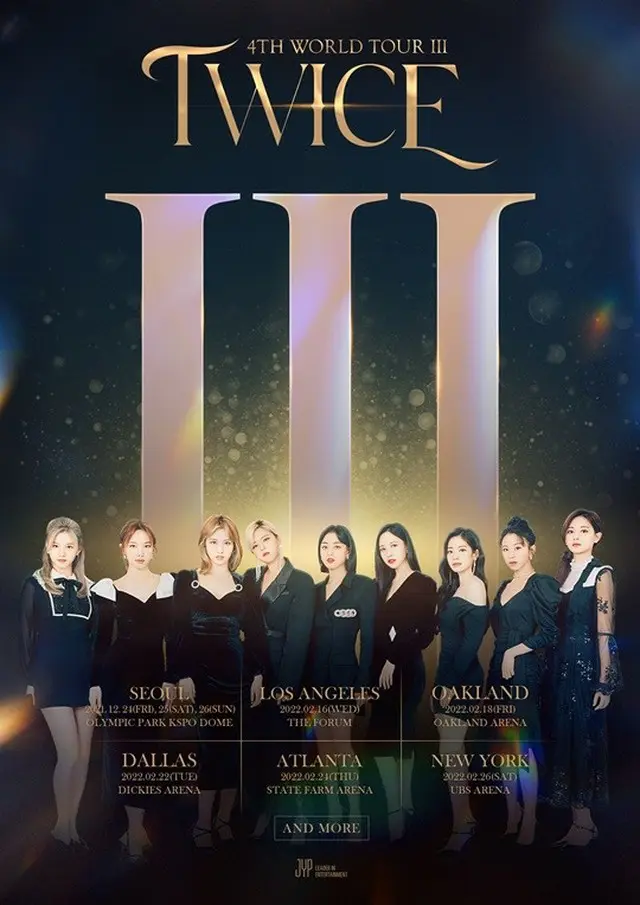 「TWICE」、ソウルKSPO DOMEからワールドツアースタート＝2022年米5都市公演を予告（画像提供:wowkorea）