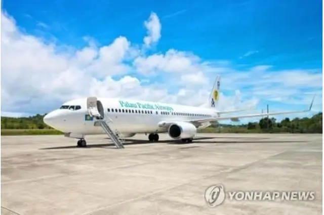 パラオのパシフィック航空の航空機（同社フェイスブックより）＝（聯合ニュース）