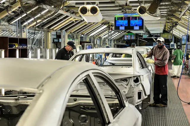 韓国“現代自動車”米アラバマ工場の組み立てライン（画像提供:wowkorea）