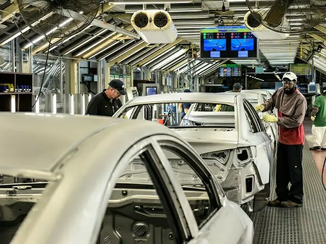 韓国“現代自動車”米アラバマ工場の組み立てライン（画像提供:wowkorea）