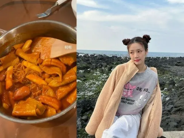 女優イ・ユビ、トッポッキも似合う”ルビー”そのままの可愛らしさを発散（画像提供:wowkorea）