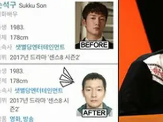 俳優ソン・ソック、「話題の写真？自分では良いと思ったが、事務所が止める」
