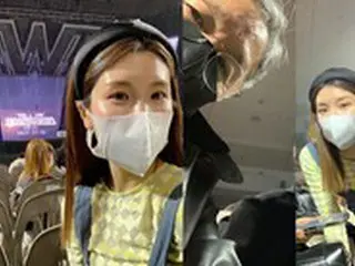 「オットギ3世」女優ハム・ヨンジ、父オットギ会長と「STREET WOMAN FIGHTER」コンサートを観覧