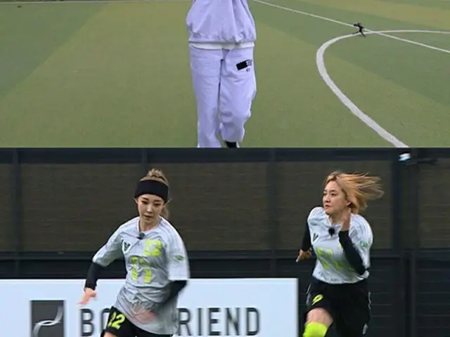 「MAMAMOO」ムンビョル、サッカーの実力を披露…監督も絶賛＝「ゴールを殴る彼女たち」（画像提供:wowkorea）