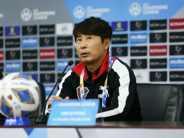 ”ACL準優勝”浦項のキム・ギドン監督 「準備した50%しか出せなかった」（画像提供:wowkorea）