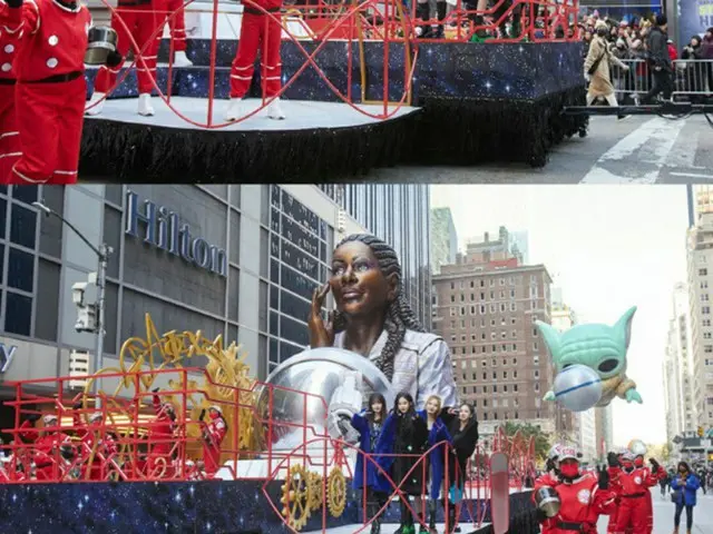 「aespa」、米最大の感謝祭に参加“ニューヨーカーを魅了”（画像提供:wowkorea）