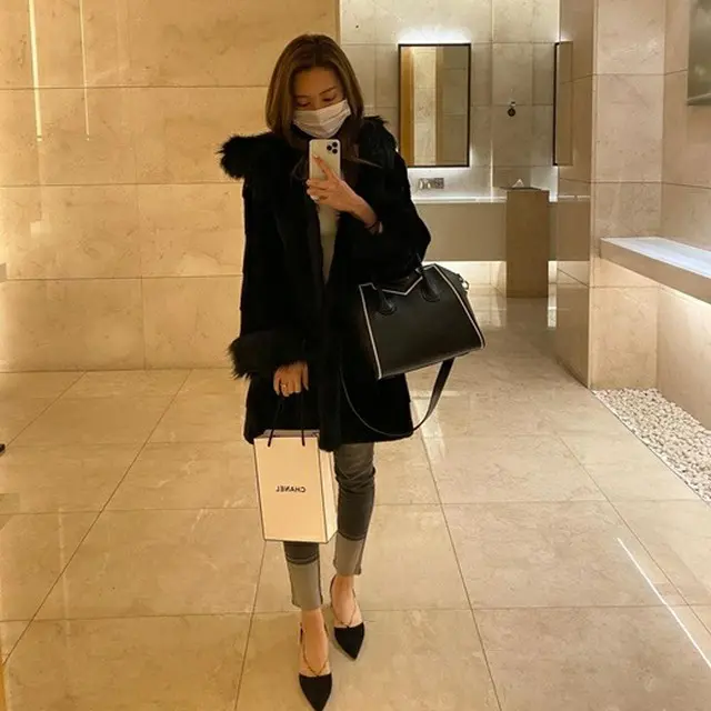 “イ・ジフンの日本人妻”アヤネさん、身長・体重を公開…ファッションの秘密も（画像提供:wowkorea）