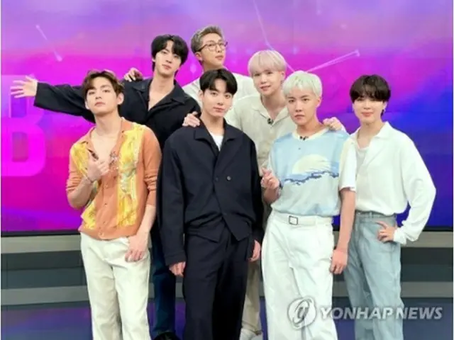 ＢＴＳ（ＢＴＳの公式ツイッターより）＝（聯合ニュース）≪転載・転用禁止≫