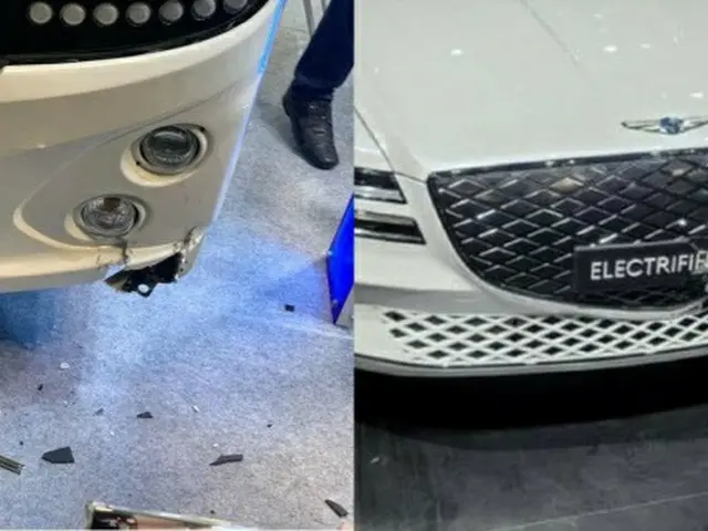 ソウルモビリティーショーで「衝突事故」…「免許なし」観覧客が電気バスに突っ込む＝韓国（画像提供:wowkorea）