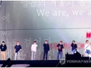 ［韓流］ＢＴＳ「ファンに感謝」　ロサンゼルス公演２日目