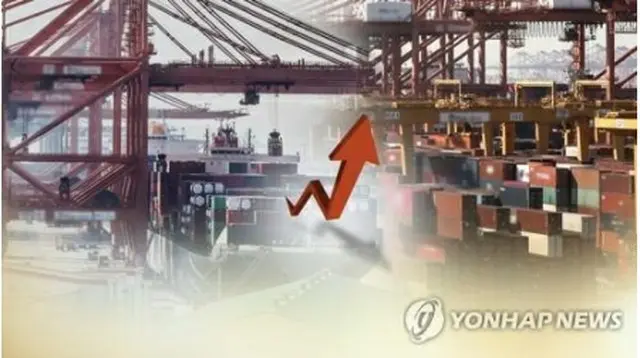 全経連は韓国の輸出額が2024年に7000億ドルを突破するとの見通しを示した＝（聯合ニュースTV）