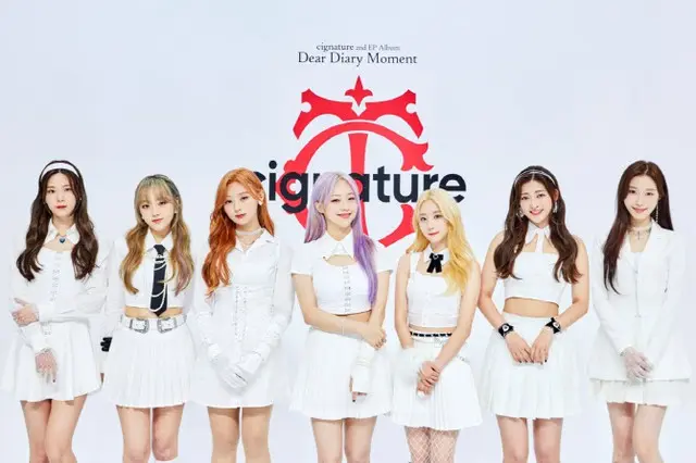 ガールグループ「cignature」が新譜「Dear Diary Moment」を発売（画像提供:wowkorea）