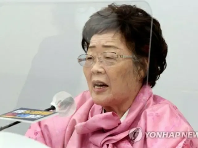 李容洙さん（国会写真記者団）＝（聯合ニュース）