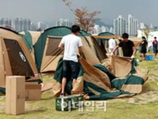 「不倫のため」？キャンプ場が公示した「40代以上のカップル」予約不可能が物議＝韓国
