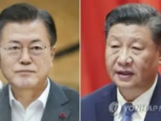 韓中が非対面の首脳会談推進で一致　習氏の訪韓困難なら