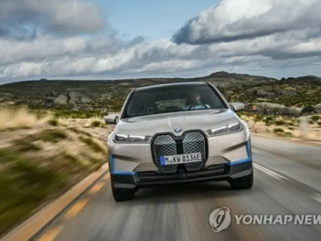ＢＭＷ　ｉＸ（ＢＭＷコリア提供）＝（聯合ニュース）≪転載・転用禁止≫
