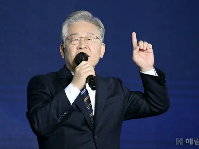 共に民主党の李在明大統領選候補（画像提供:wowkorea）
