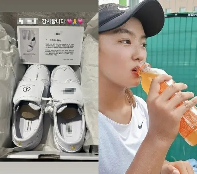 元サッカー韓国代表イ・ドングクの娘ジェアさん、GD（BIGBANG）シューズのプレゼントに「ありがとう」（画像提供:wowkorea）