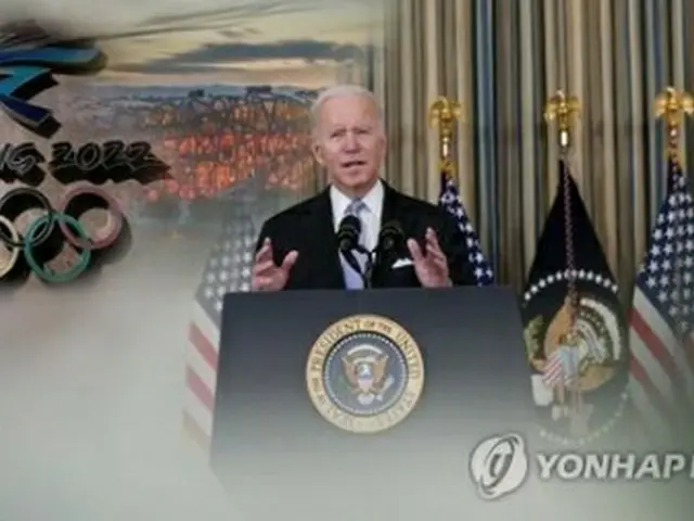 バイデン米大統領＝（聯合ニュースTV）
