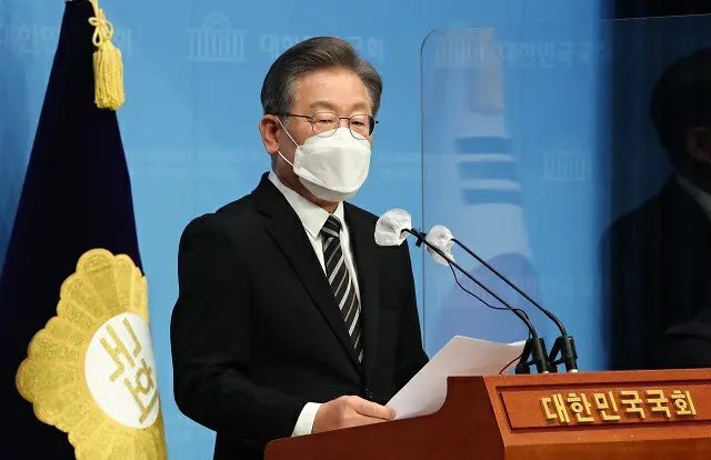 李在明、共に民主党大統領選候補（画像提供:wowkorea）