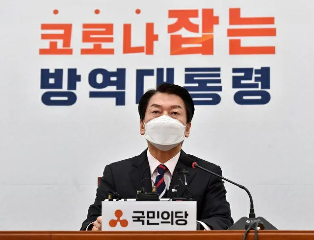 韓国次期大統領選候補である安哲秀“国民の党”代表（画像提供:wowkorea）