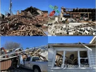 米竜巻　５州の在外国民に被害なし＝韓国