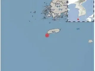 済州の沖合でＭ４．９の地震　大きい揺れ観測＝韓国気象庁