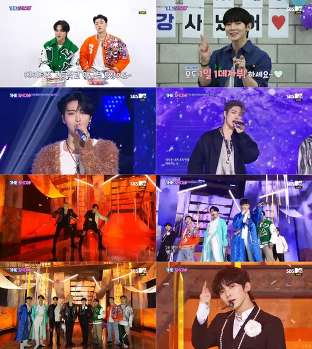 「ATEEZ」、音楽番組「THE SHOW」でミュージックビデオそのままのステージでカムバック（画像提供:wowkorea）