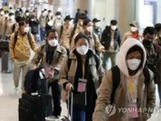 韓国のオミクロン株感染者128人に　新たに9人確認