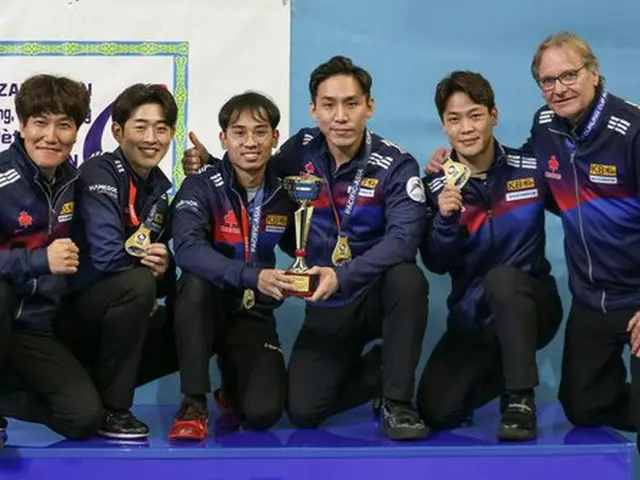 カーリング男子韓国代表、ドイツに勝利し北京五輪出場に「望みつなぐ」（画像提供:wowkorea）