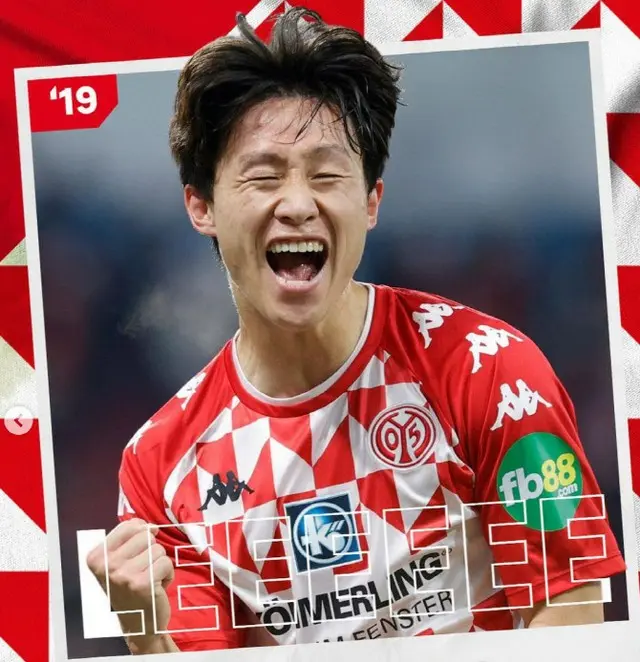 マインツ所属イ・ジェソン、ブンデスリーガ2号ゴール＝4-0の大勝に貢献（画像提供:wowkorea）