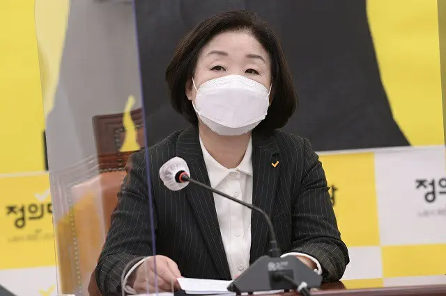 沈相奵、正義党大統領選候補（画像提供:wowkorea）