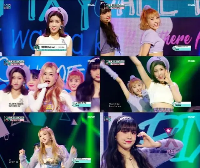 「PIXY」、「ショー！ 音楽中心」に出撃…「ラブリーな魅力発散」（画像提供:wowkorea）