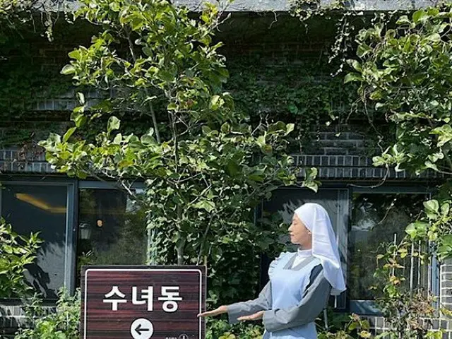 ボラ(元SISTAR)、修道女に変身した近況…「落ち着いた雰囲気のまなざし」（画像提供:wowkorea）