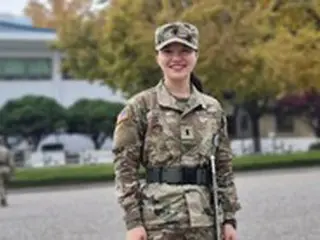 映画「親切なクムジャさん」でイ・ヨンエの娘役だった子役、米軍将校として韓国で服務中