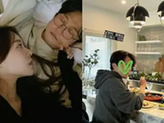 お笑い芸人パク・ソングァン＆イ・ソリ夫妻、昼からラブラブなクリスマス・イヴ