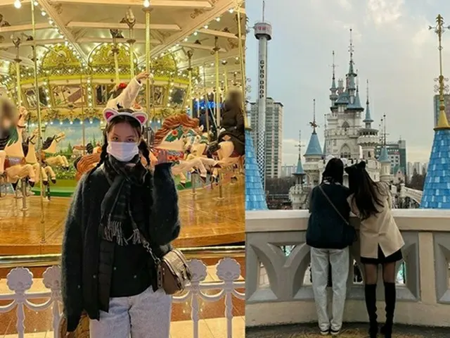 ヘリ（Girl’s Day）、クリスマスに遊園地デート？カン・ミナ（元gugudan）ともう親しくなった？（画像提供:wowkorea）