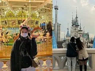 ヘリ（Girl’s Day）、クリスマスに遊園地デート？カン・ミナ（元gugudan）ともう親しくなった？