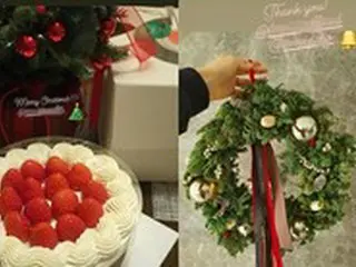 結婚した女優イ・ハニ、殺到するプレゼントを公開…幸せなクリスマス