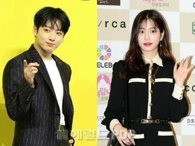 「BTS（防弾少年団）」のJUNG KOOK（写真:左）と女優イ・ユビの“熱愛説”の発信源、Vから告訴を予告されたYouTuber（画像提供:wowkorea）