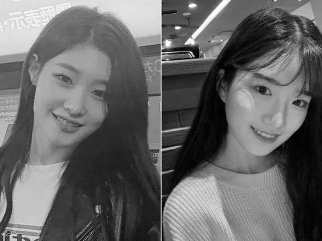 「放課後のときめき」出演キム・ユヨン、「DIA」チョン・チェヨンにそっくりと話題。写真左が「DIA」チョン・チェヨン。（画像提供:wowkorea）