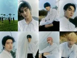 カムバック”D-10”「ENHYPEN」、ぼんやりとした目つきの7人の少年