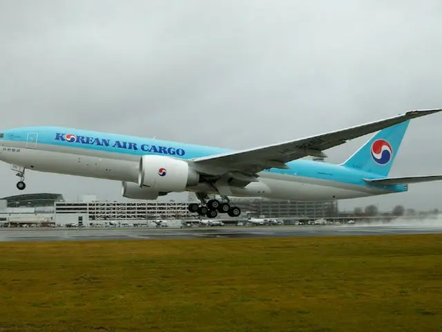 大韓航空、新年初の輸出貨物機運航＝韓国（画像提供:wowkorea）