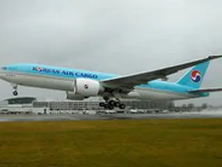大韓航空、新年初の輸出貨物機運航＝韓国