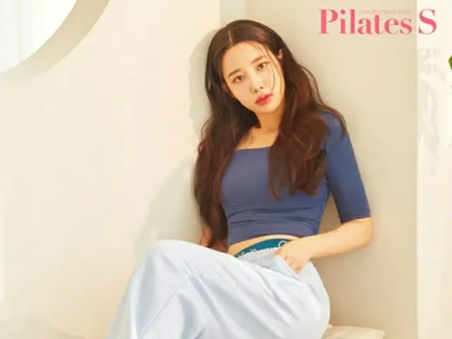 チョヒョン（BERRY GOOD）、アスレジャールックで見せる優れたスタイル（画像提供:wowkorea）