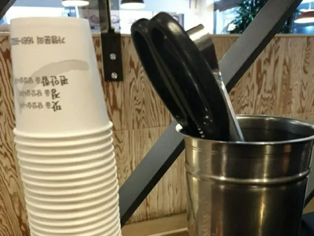 韓国では、2022年11月24日から食堂で「紙コップ」の使用ができなくなる（画像提供:wowkorea）
