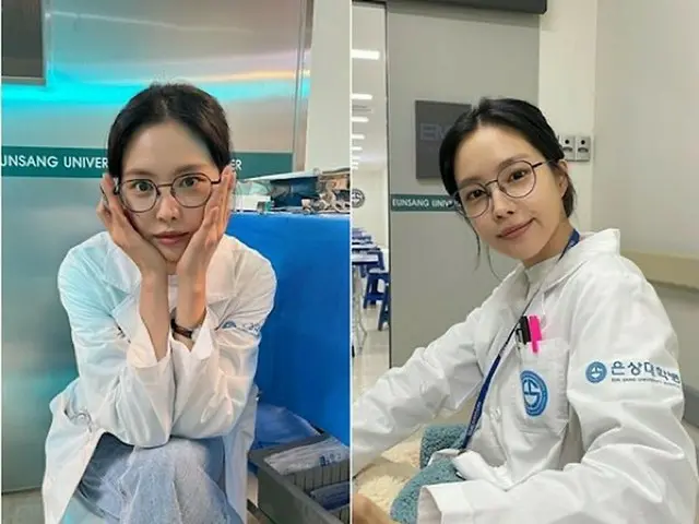 ソン・ナウン（Apink）、白衣が本当によく似合う…「知的な魅力」（画像提供:wowkorea）