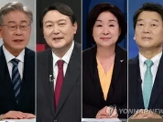 韓国大統領選候補者支持率　李氏と尹氏の差が拡大＝安氏も上昇