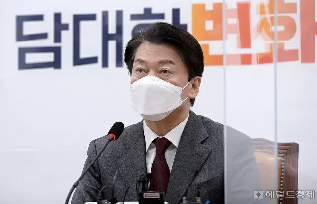 韓国野党“国民の党”の安哲秀 次期大統領選候補（画像提供:wowkorea）