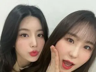 元「IZ*ONE」のクォン・ウンビ＆イ・チェヨン、変わらぬ友情…ツーショット写真を公開
